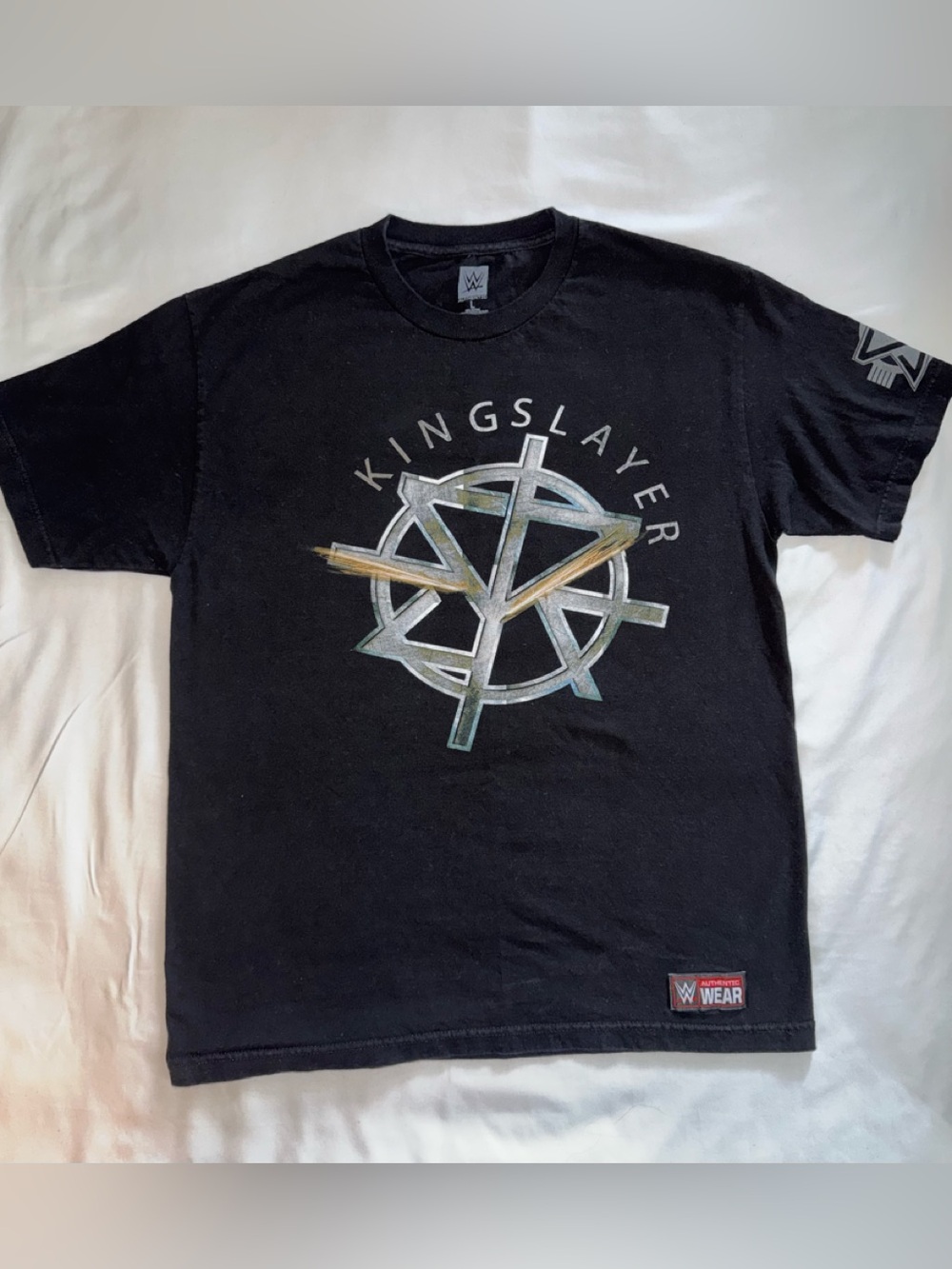 WWE Seth Rollins Black Kingslayer Graphic Short-Sleeve Tee